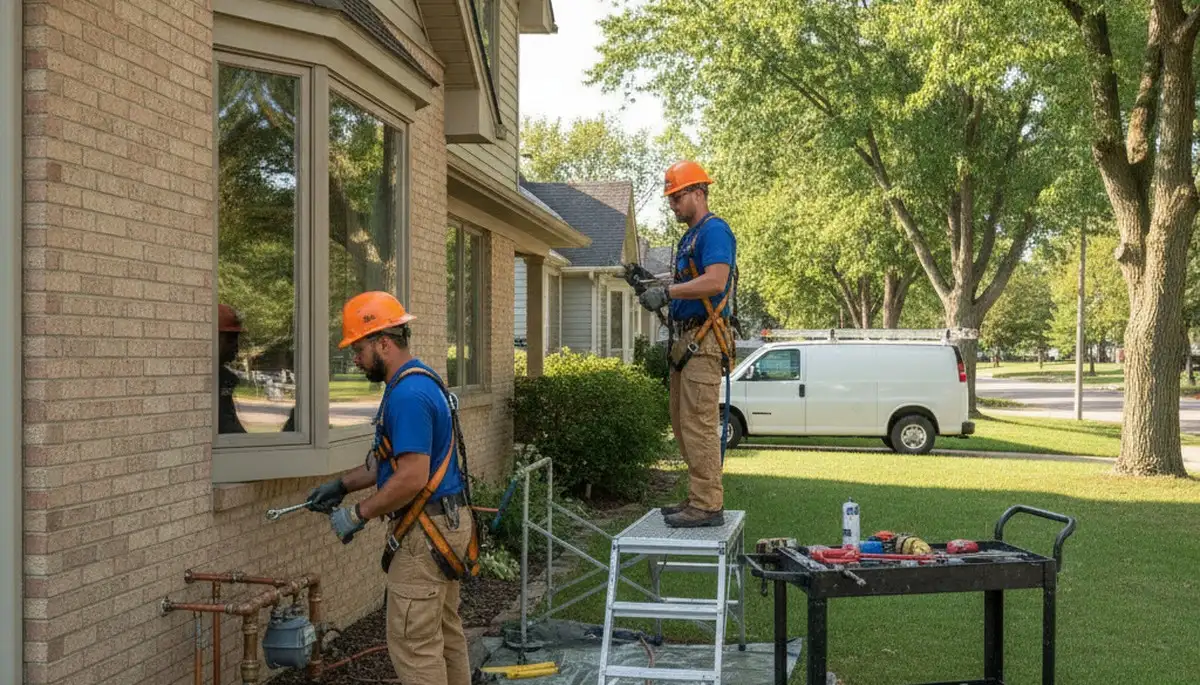 Emergency plumbing repair service in Minneapolis, MN, for residential and commercial leaks