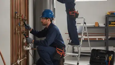 Minneapolis, MN plumber repairing pipes for emergency plumbing service