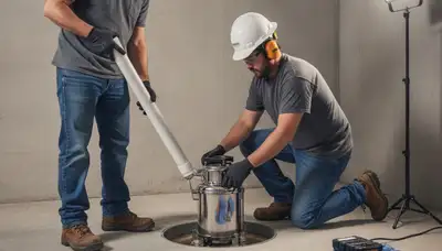Sump Pump Installation Image 1