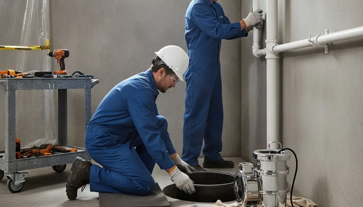 Sump Pump Installation Image 3